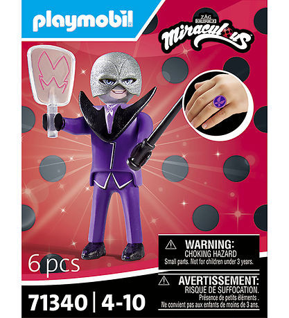 Playmobil Miraculous - Hawk Moth - 71340 - 6 Teile