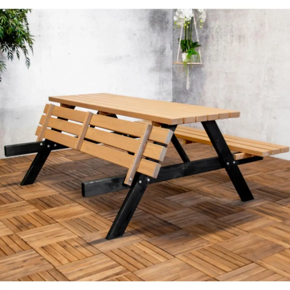 SenS-Line Jack picknicktafel / picknickbank - Grenenhout - 180 cm