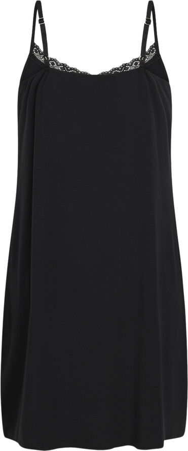 CCDK Maia Bamboo Chemise Dress Black
