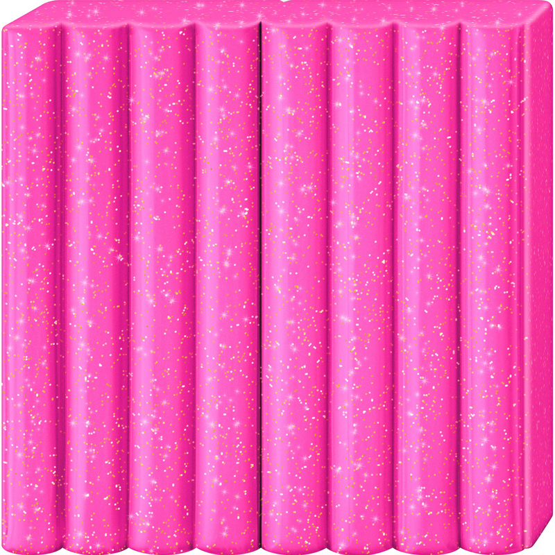 FIMO Modelliermasse kids, glitter pink