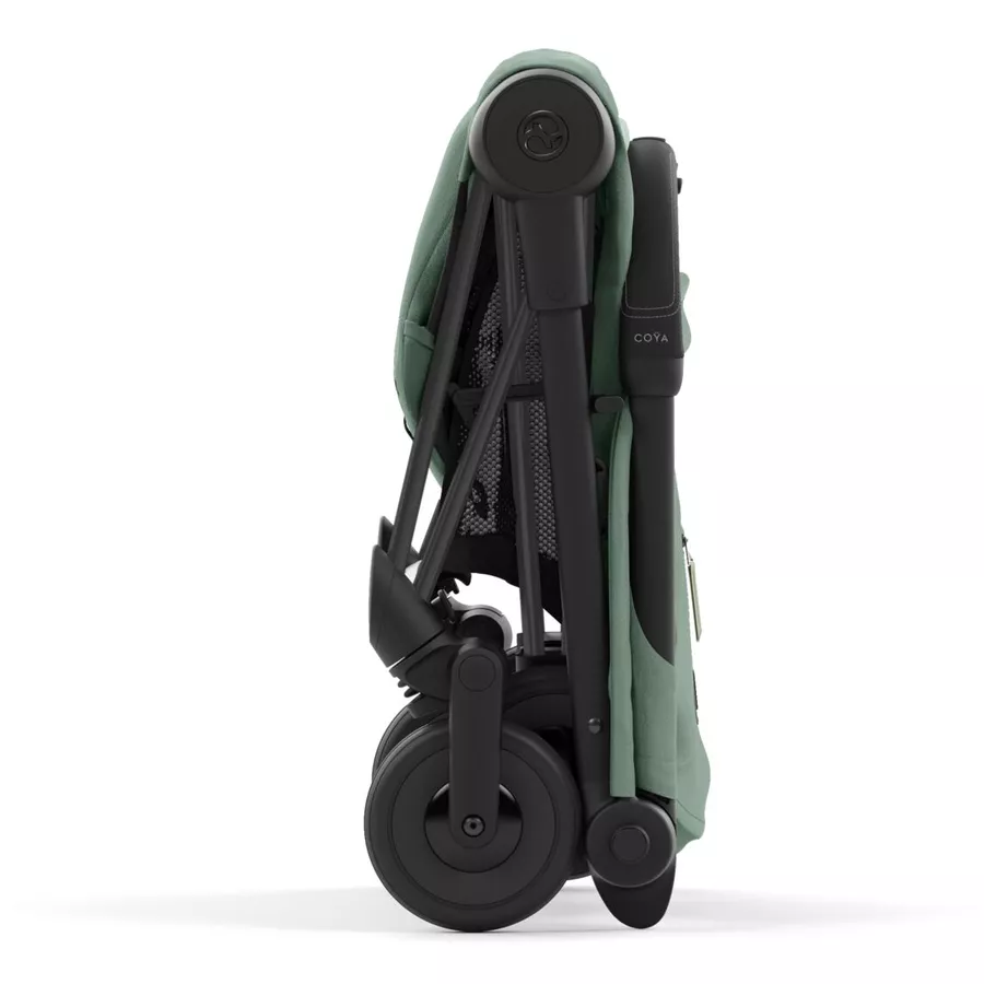 cybex PLATINUM Buggy Coya Matt Black Leaf Green