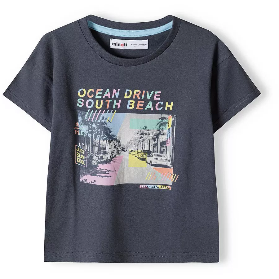 MINOTI T-Shirt Dunkelgrau