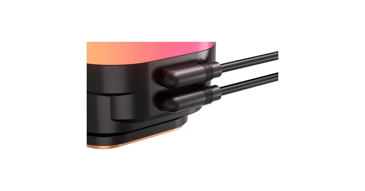 CorsairiCUE LINK TITAN 240 RX LCD RGB waterkoeling  (Zwart, 4-pins PWM fan-connector)