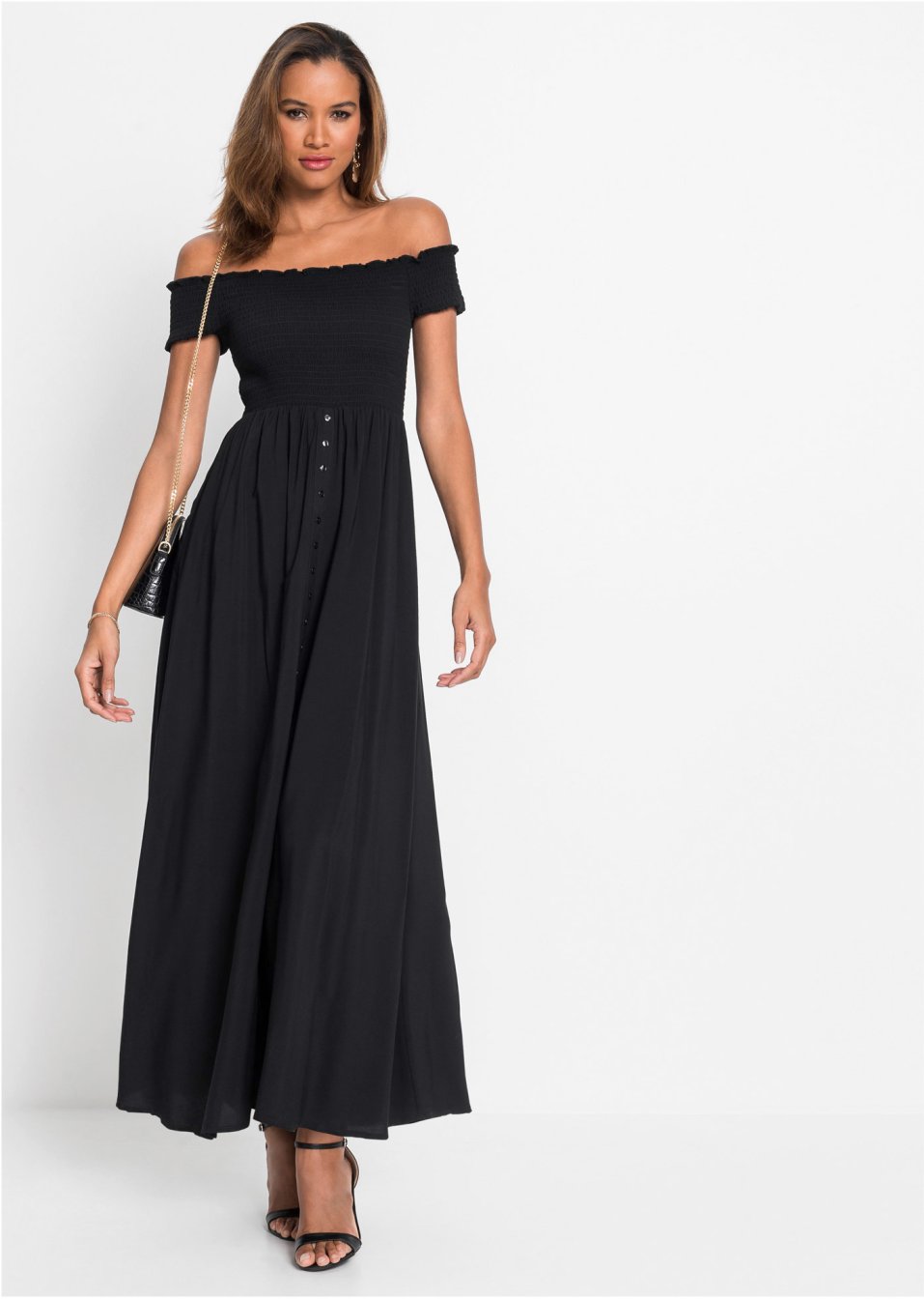 Robe avec détail smock