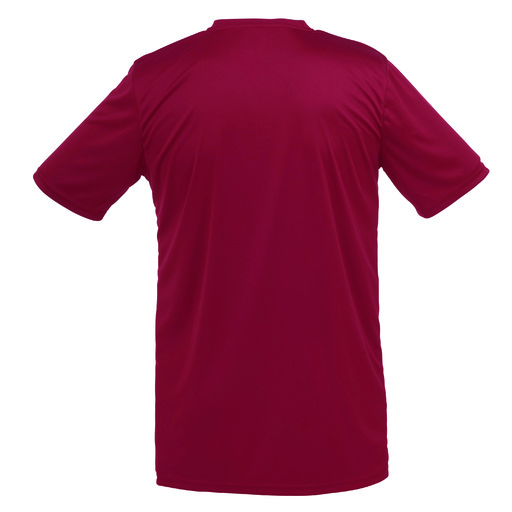 Camiseta Uhlsport Stream 3.0 Mc Borgonha/Azul Claro