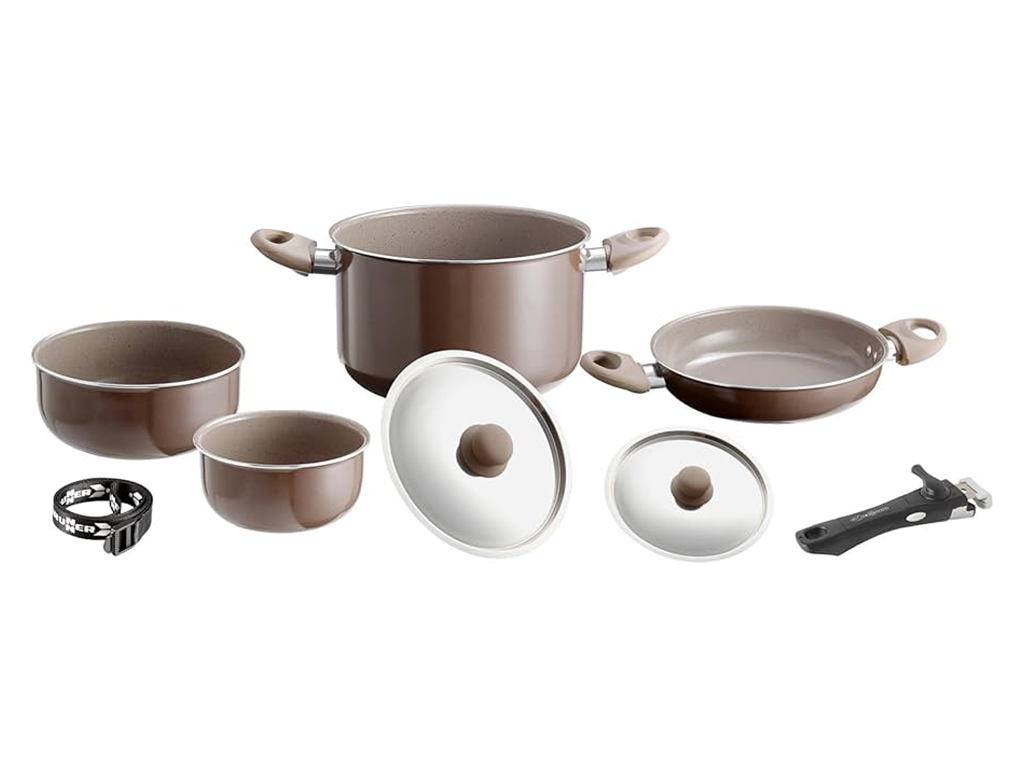 Brunner Chocolate 7+1 pannenset - Ø20 cm