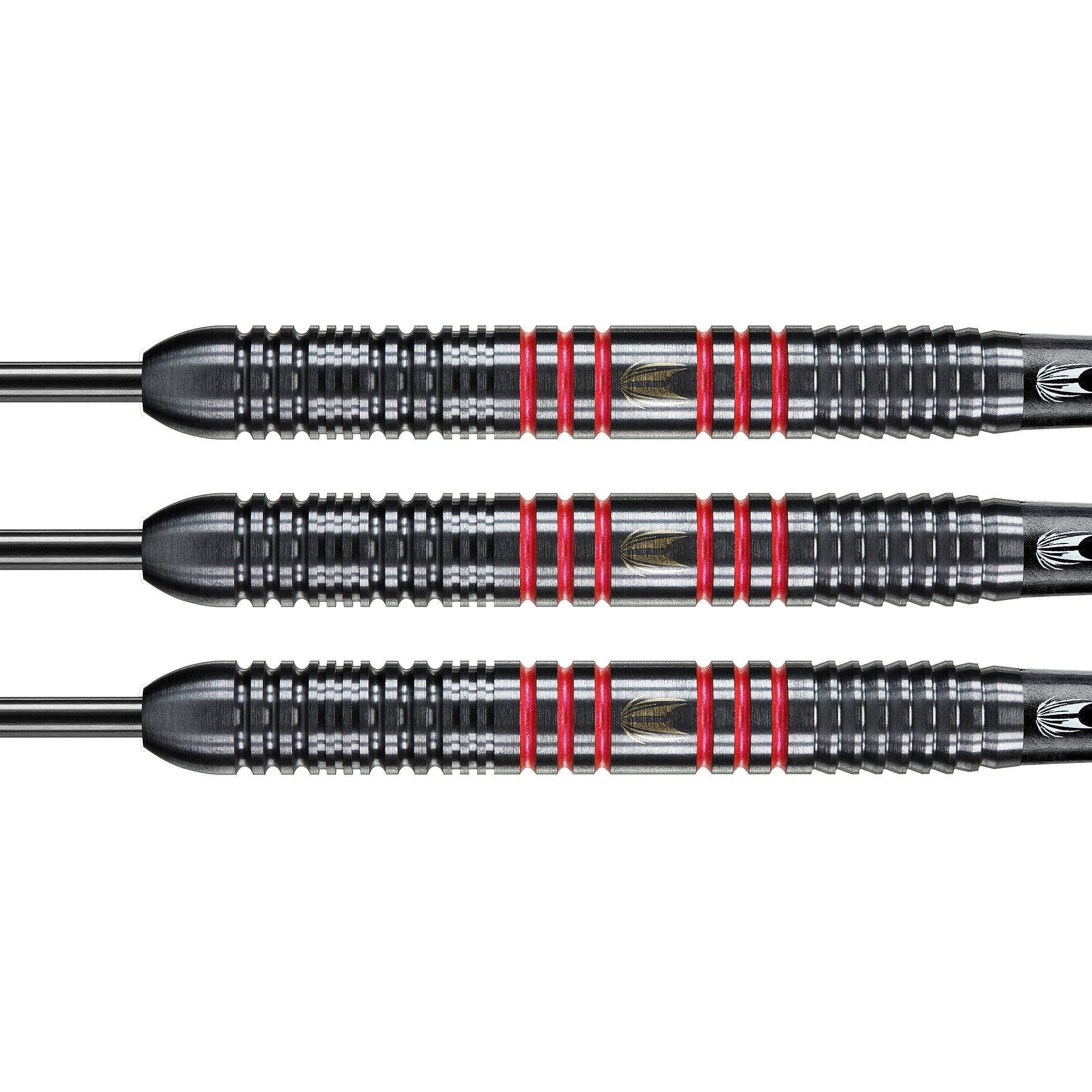 Target - Vapor-8 - Schwarz Rot - Steeldart