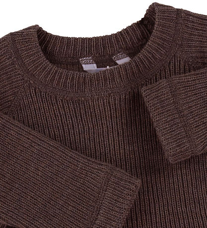 Joha Bluse - Strick - Wolle - M Wüstenbraun