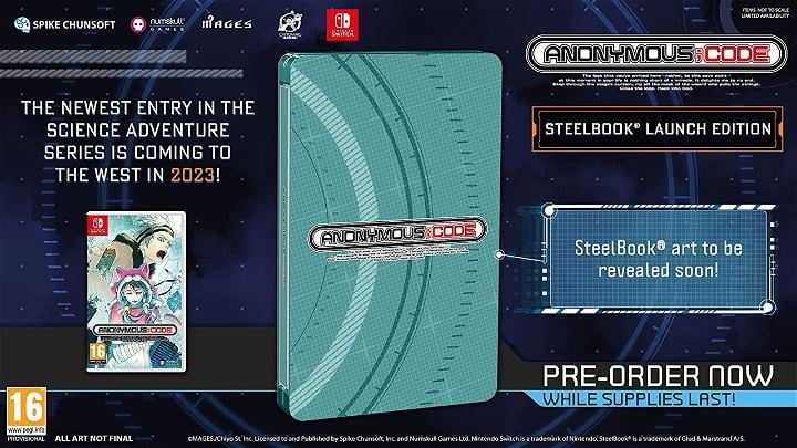 Anonymous;Code (Steelbook Edition)- Nintendo Switch