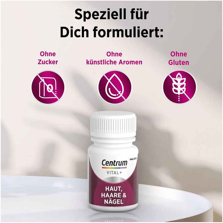 Centrum Vital + Haut Haare & Nägel Tabletten, 30 St