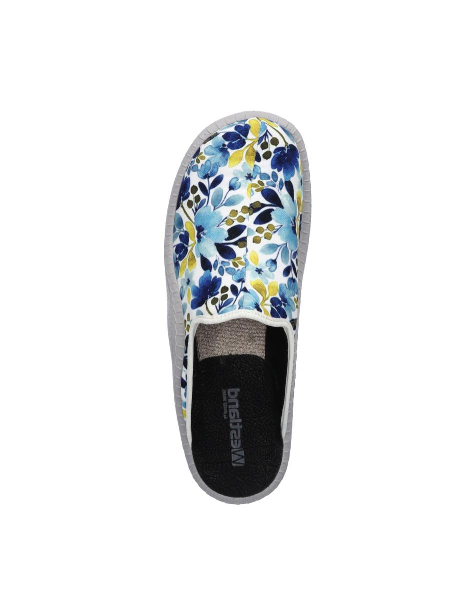 Hausschuh Monaco D 148, blau