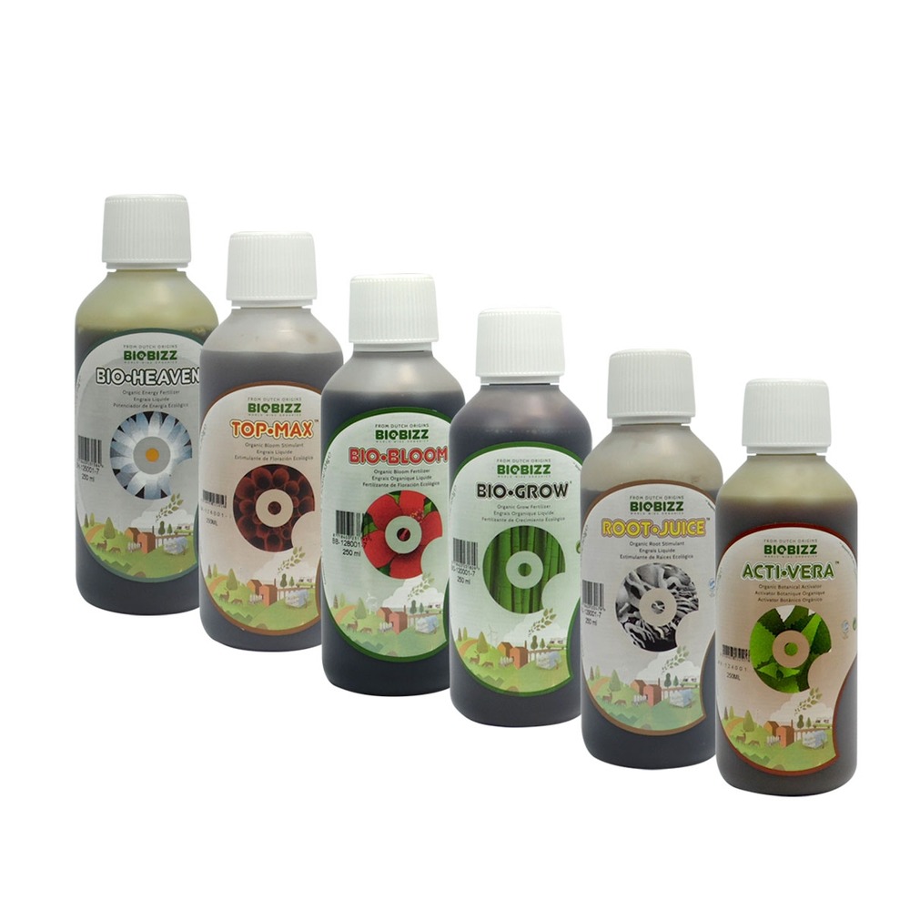 Gamme d'engrais terre 6 x 250ml