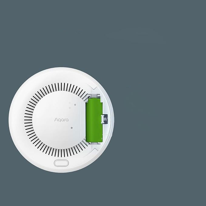(85dB) Rauchmelder Fotoelektrisch Smoke Detector mit App-Steuerung / Feuer Alarm / ZigBee Smart Home Integration Ø10.46cm (SD-S01D) - Weiss