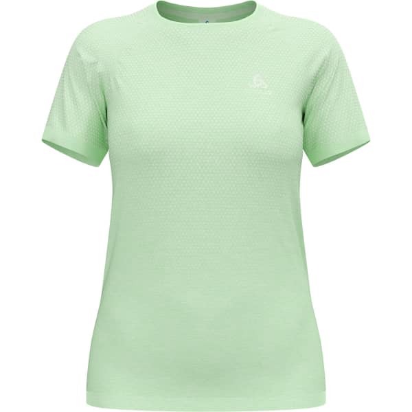 T-shirt running ODLO ESSENTIAL SEAMLESS T-SHIRT CREW NECK S/S AMBROSIA MELANGE