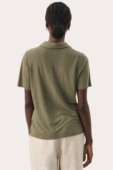 Part Two groene dames t-shirt