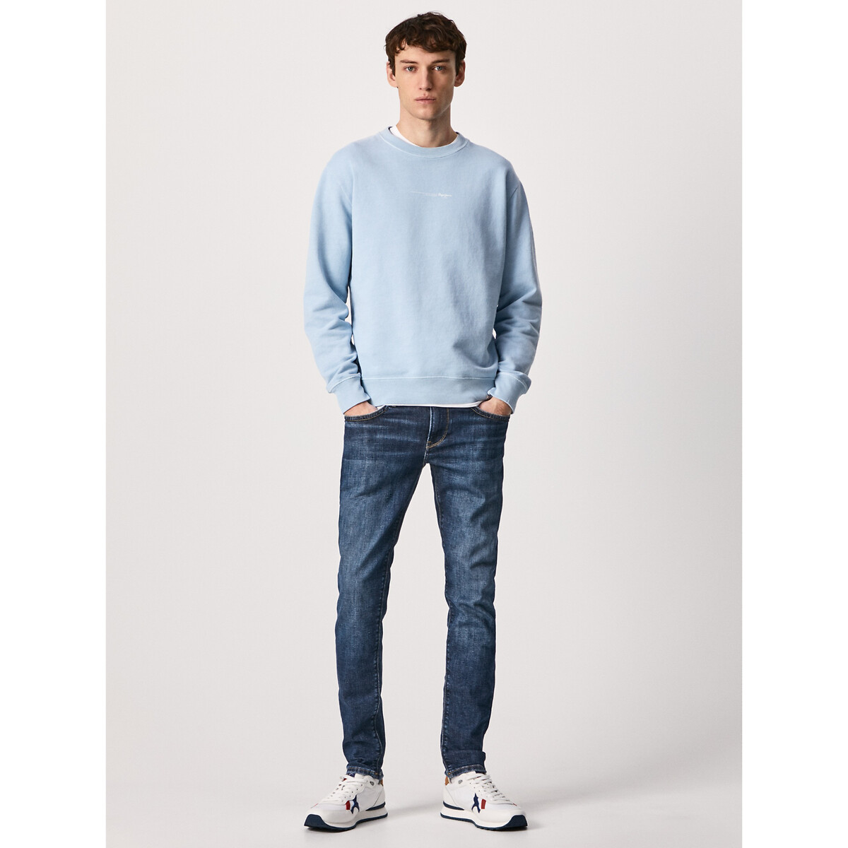 PEPE JEANS<br>Calça jeans slim stretch, Hatch