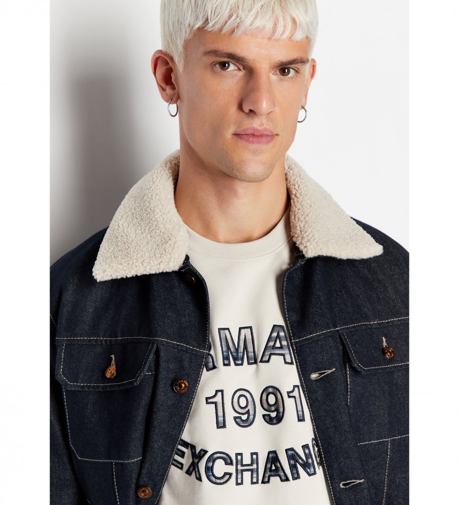 Camisa Armani Exchange 1991 branca