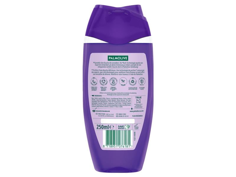Palmolive Duschgel Memories of Nature Sunset Relax 250 ml Aromatisches Duschmittel mit natürlichen Inhaltsstoffen