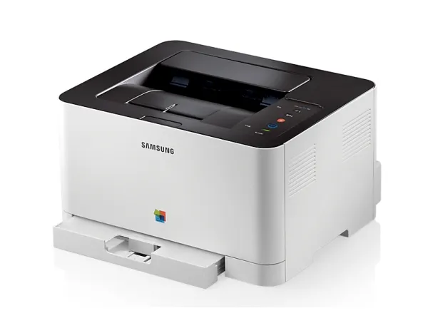 Samsung Xpress SL-C430, Laser, Farve, 2400 x 600 dpi, A4, 18 sider pr. minut, Sort, Hvid
