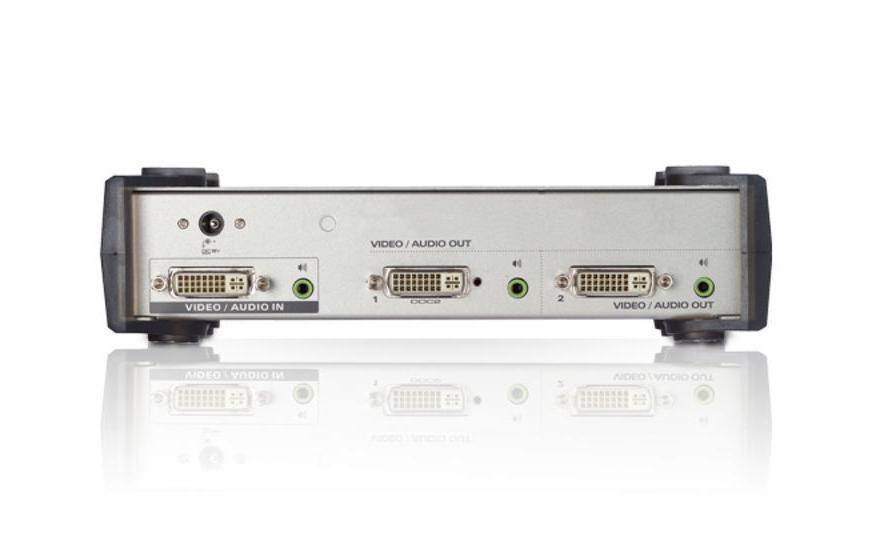 2-Port Signalsplitter DVI-I - DVI-IMonitorverteiler