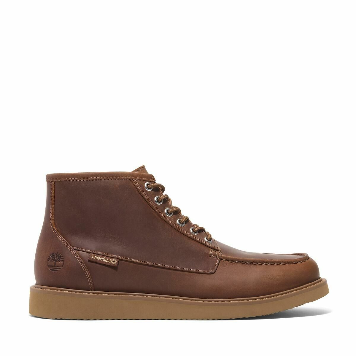 TIMBERLAND<br>Botas de couro com cadarço Newmarket cano médio com cadarço