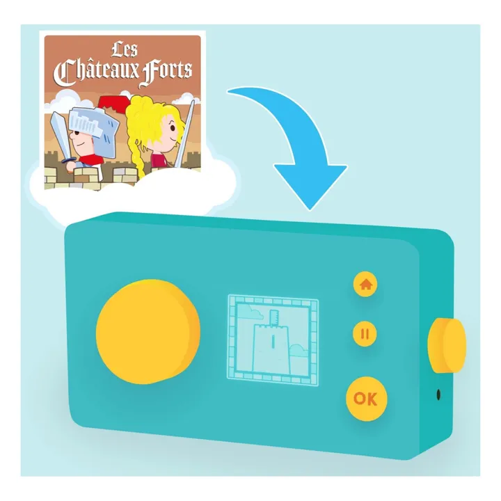 Lunii Coffret livre audio - Les châteaux forts