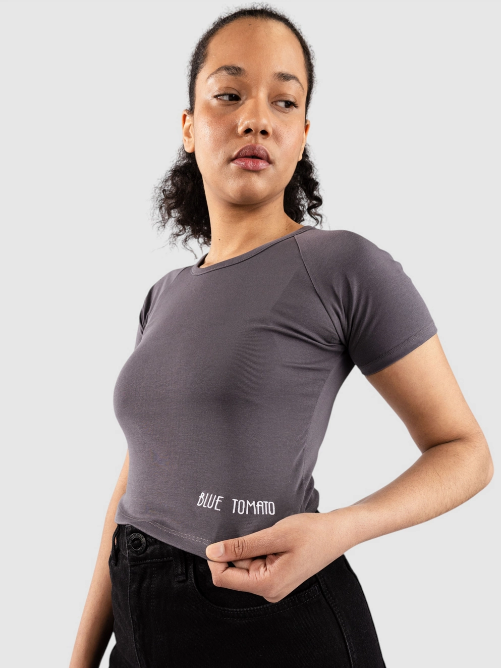 Blue Tomato Minimal Baby T-Shirt grey smooth