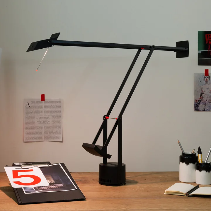 Artemide - Tizio Tischleuchte, schwarz