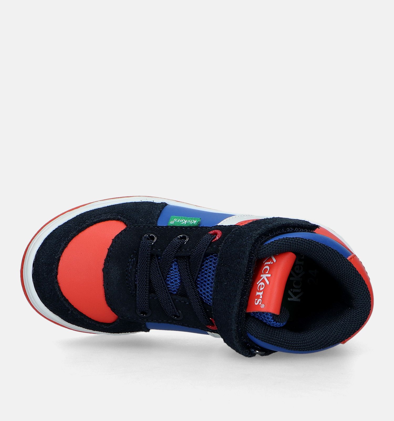 Hoge schoenen blauw