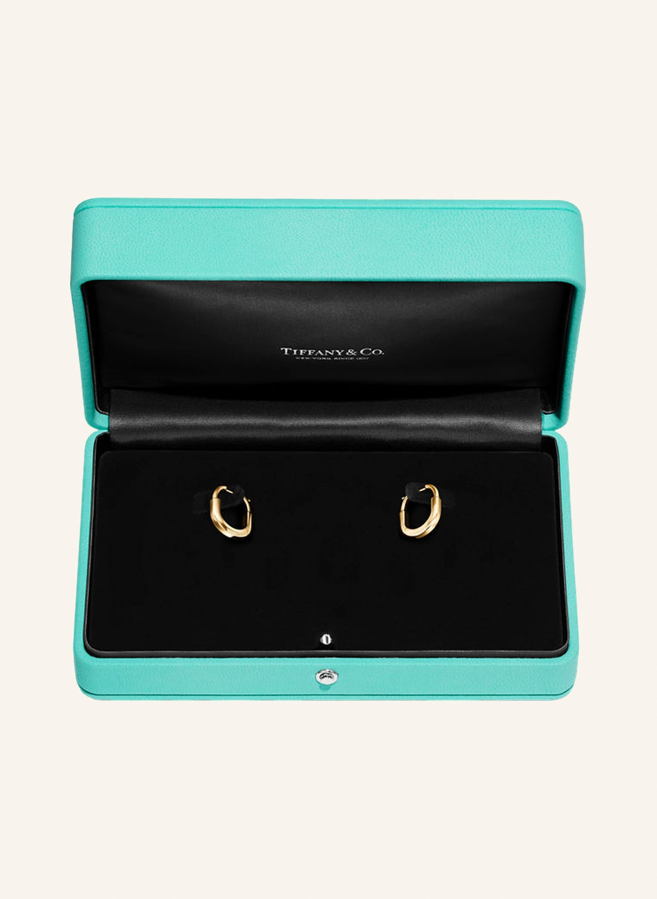 TIFFANY & Co. Tiffany Lock OHRRINGE aus 18 Karat Geldbgold