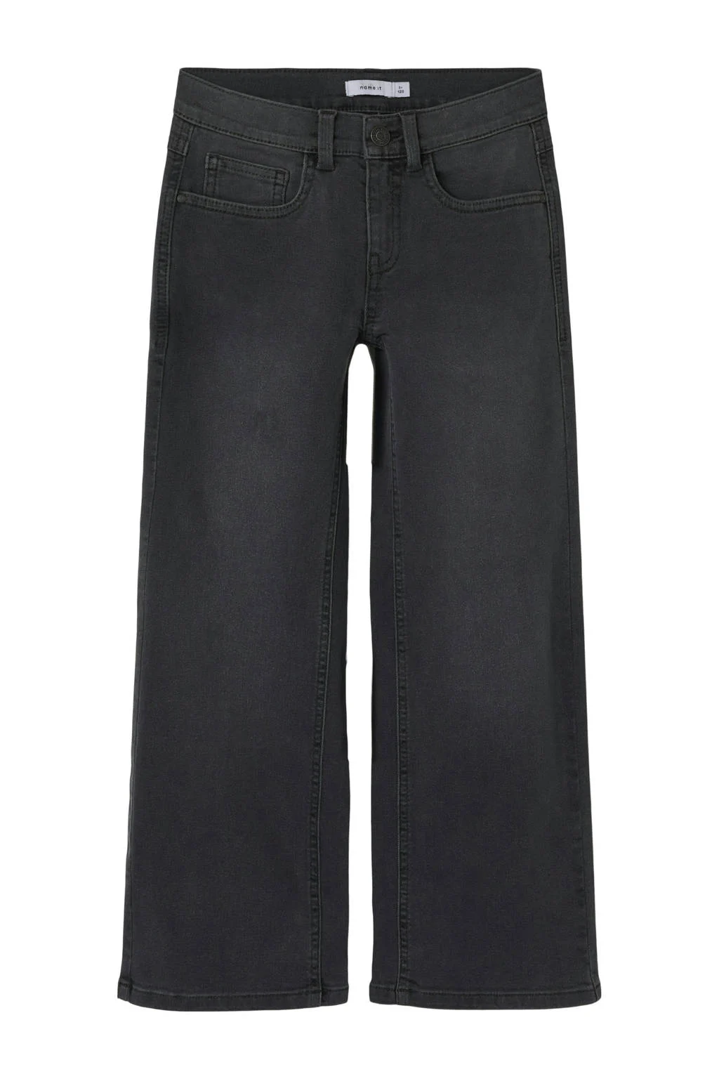 NAME IT KIDS wide leg jeans grey denim