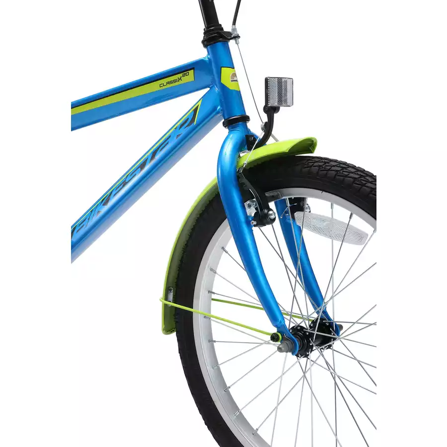 Bikestar Kinderrad 20 Zoll Urban City blau, grün