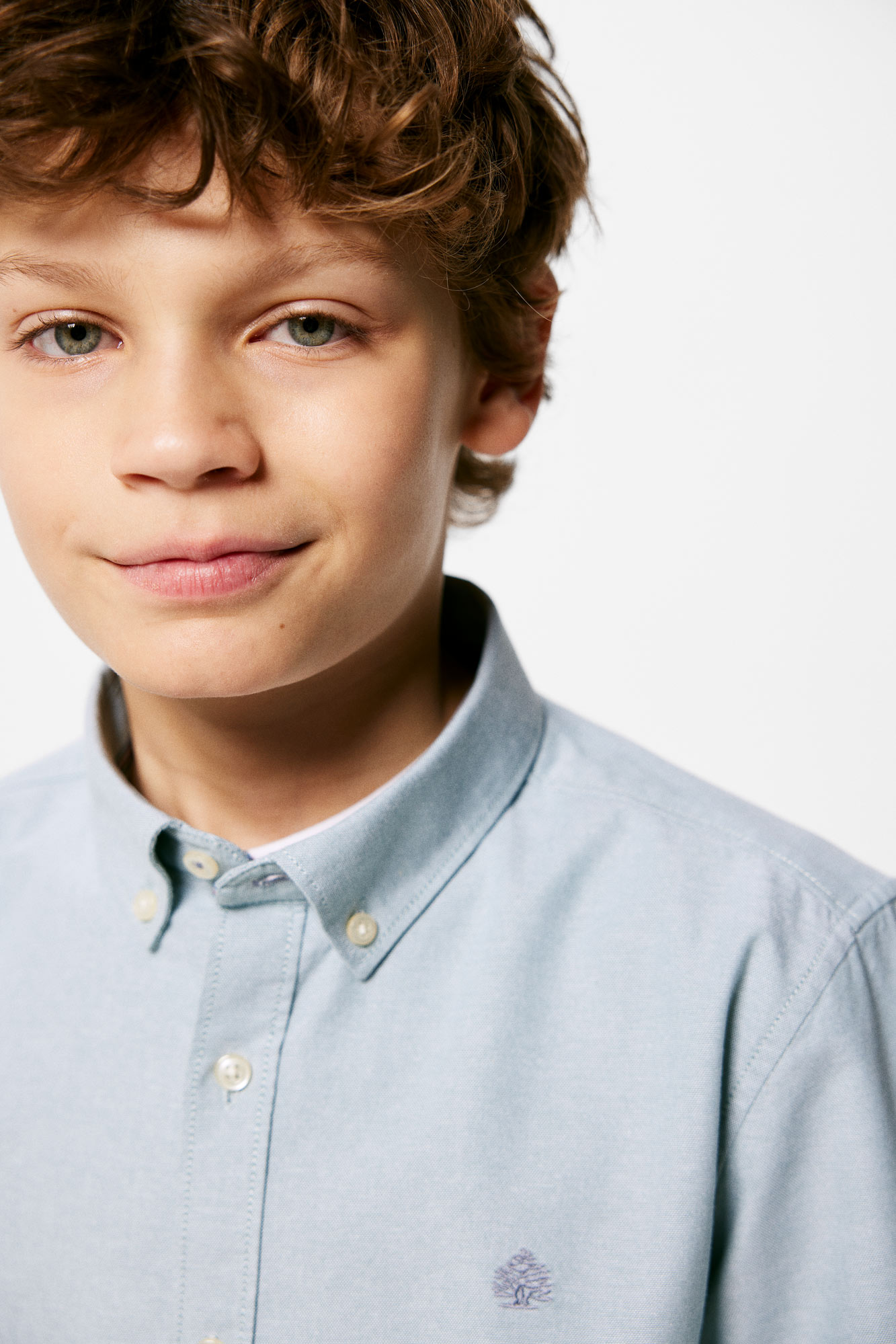 Camisa Oxford para meninos