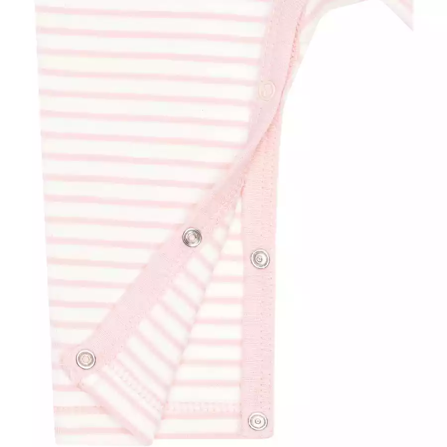 Steiff Strampler Silver Pink