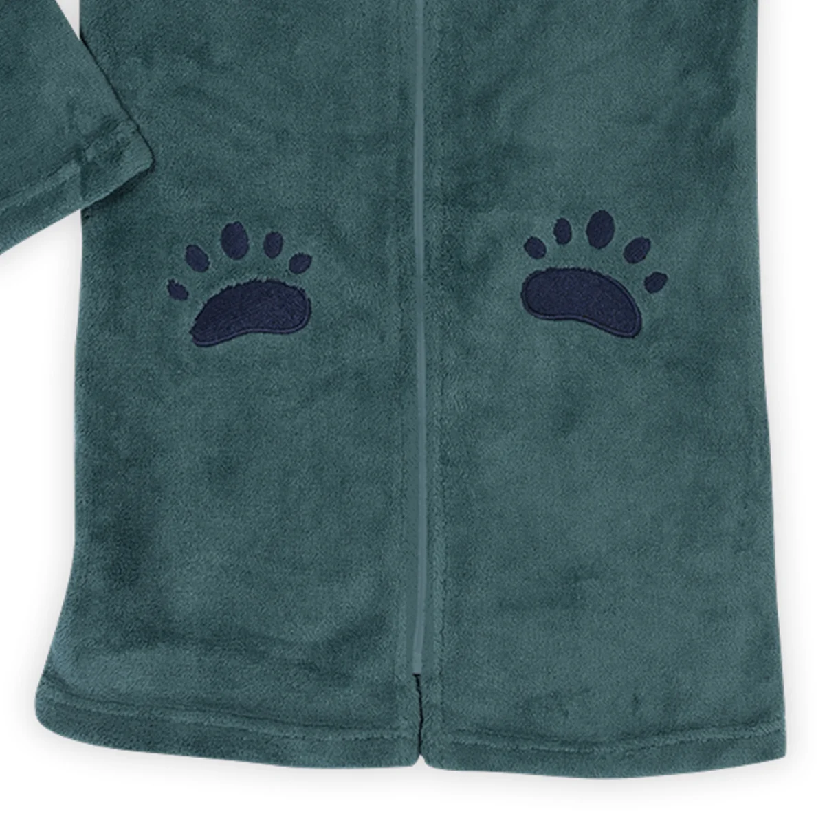 Peignoir garçon TOUT SCHUSS vert