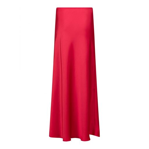 Neo Noir Vicky Heavy Sateen Nederdel, Red, 36