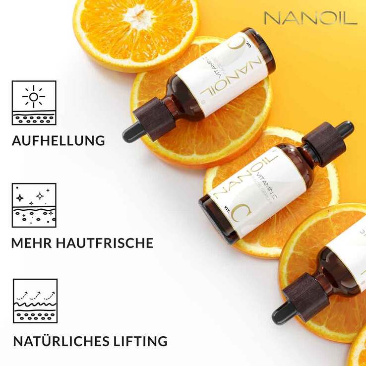 Nanoil Gesichtsserum mit Vitamin C, 50 ml
