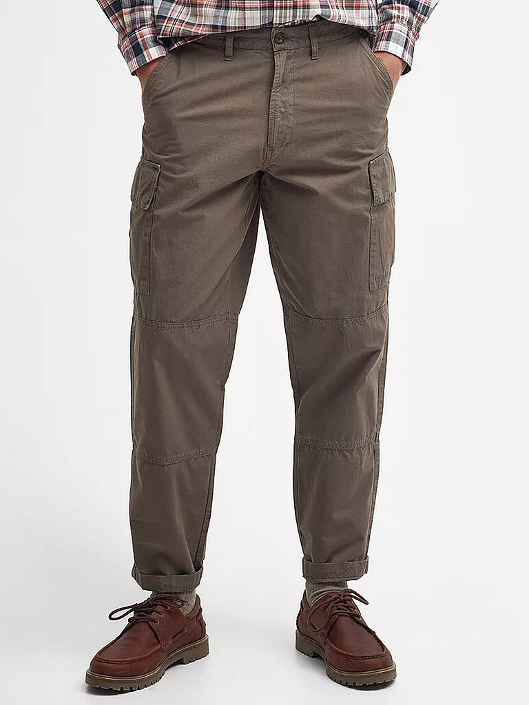 BARBOUR Cargohose RIPSTOP braun