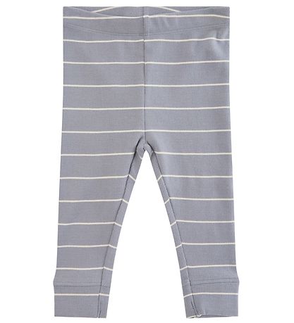 Sofie Schnoor Leggings - Gestreift - Stone Blue