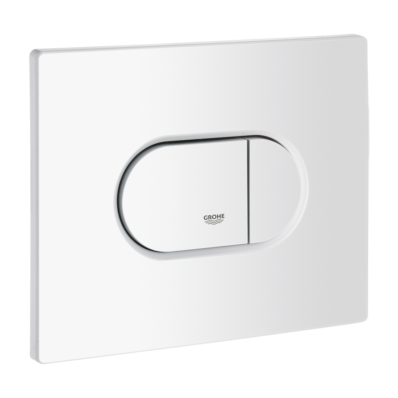 Grohe Arena Cosmopolitan WC bedieningsplaat DF horizontaal 156x197mm wit