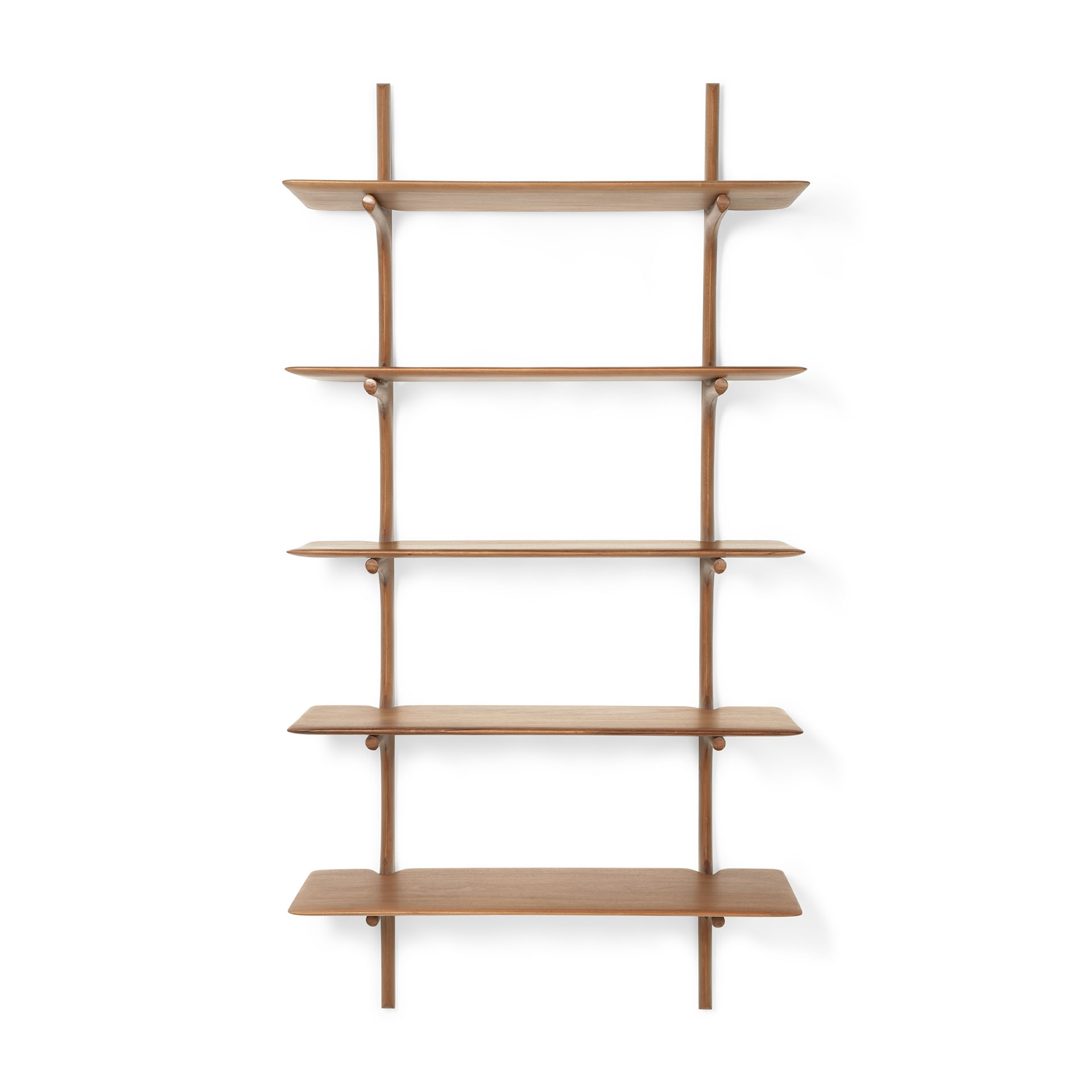 PI wandplank - 5 planken  - mahonie