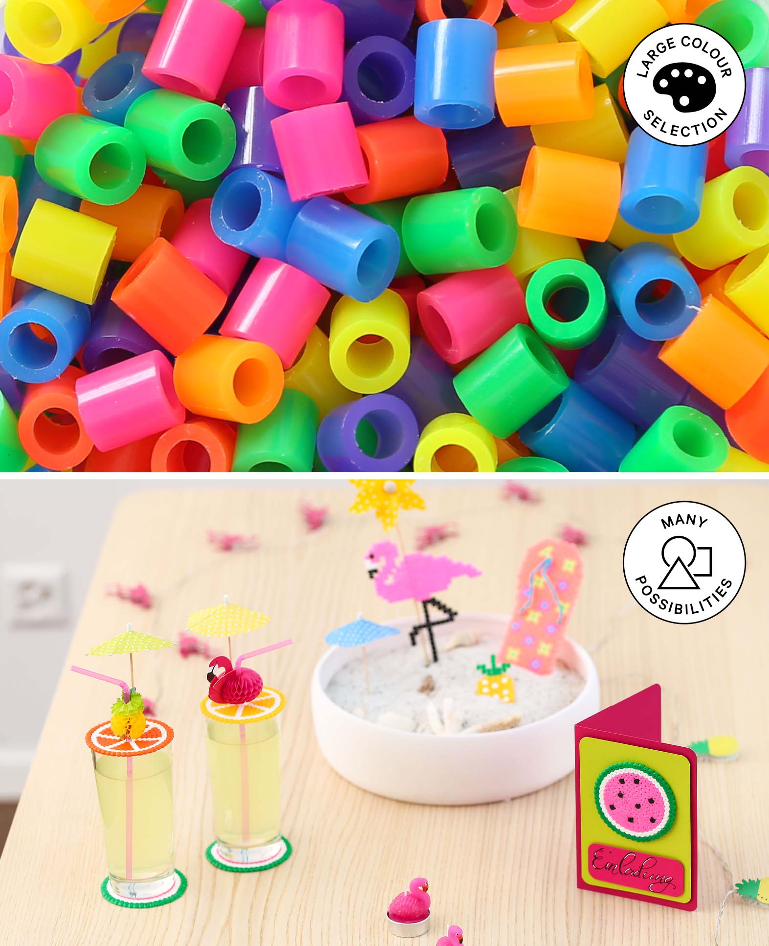 (10000er Set) Bügelperlen DIY Steckperlen