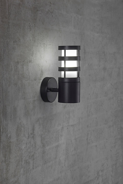 Applique extérieure à détection Darwin E27 24x11cm IP44 Nordlux Noir