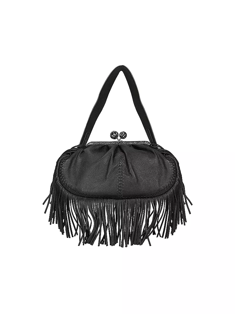 WEEKEND MAX MARA Ledertasche - Clutch BIBLIOS braun