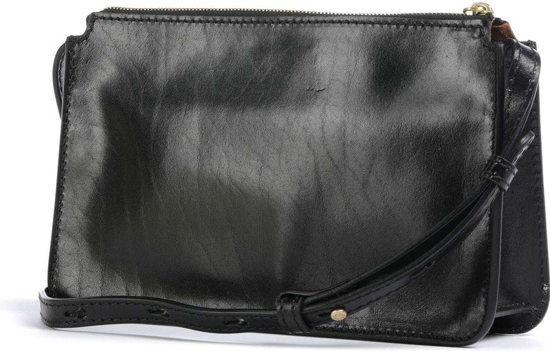 The Bridge - Lucrezia - Crossbody Tas - Zwart - Leer