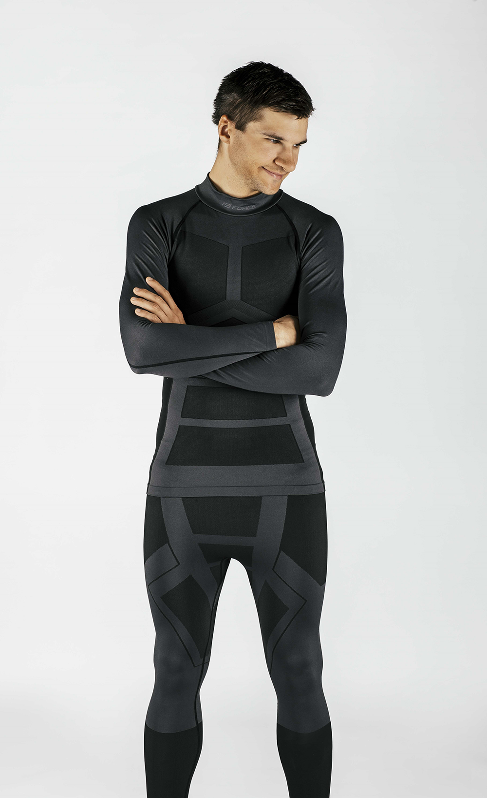 Force Grim Baselayer Lange Underbukser Sort