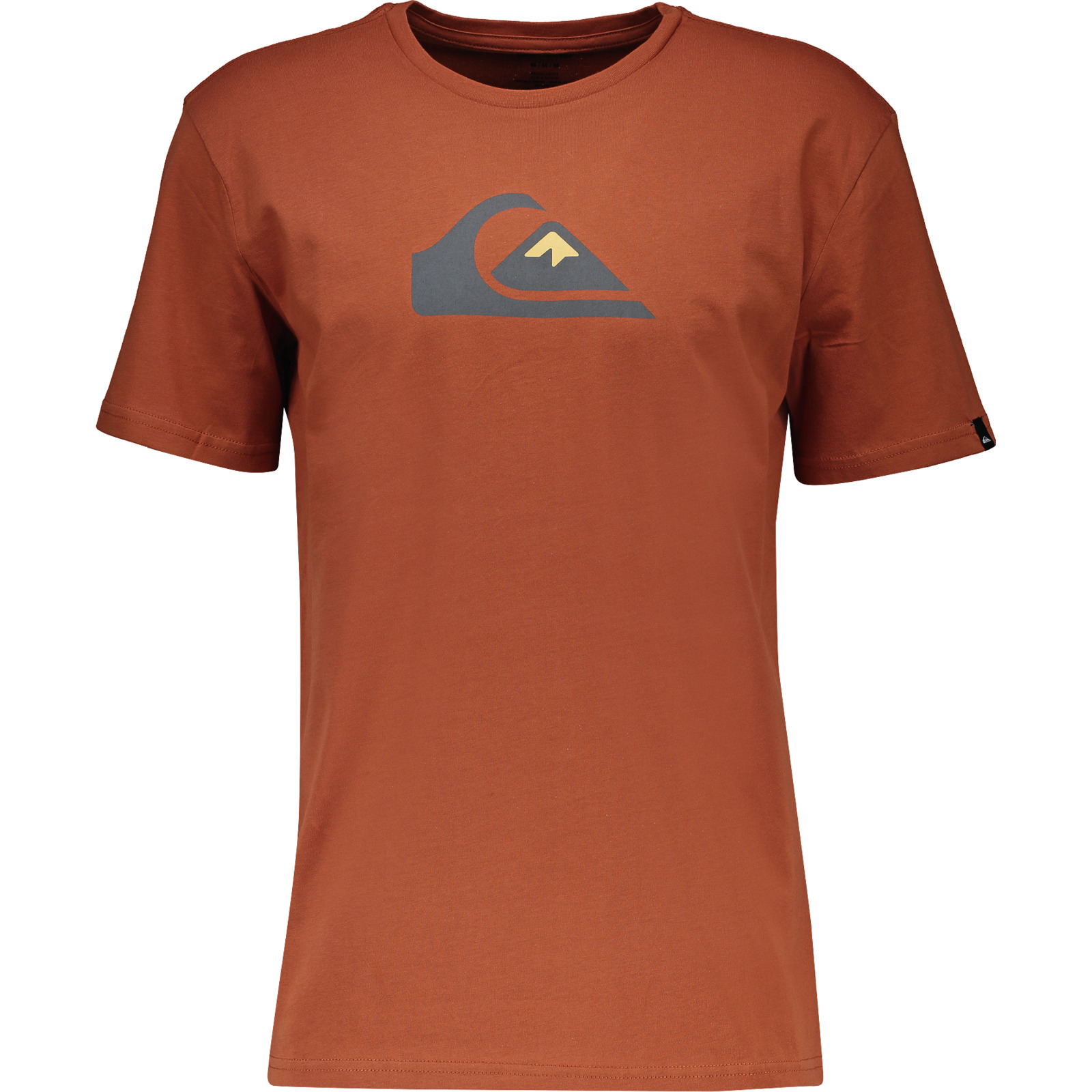 Quiksilver Herren-T-Shirt Comp Logo S, orange