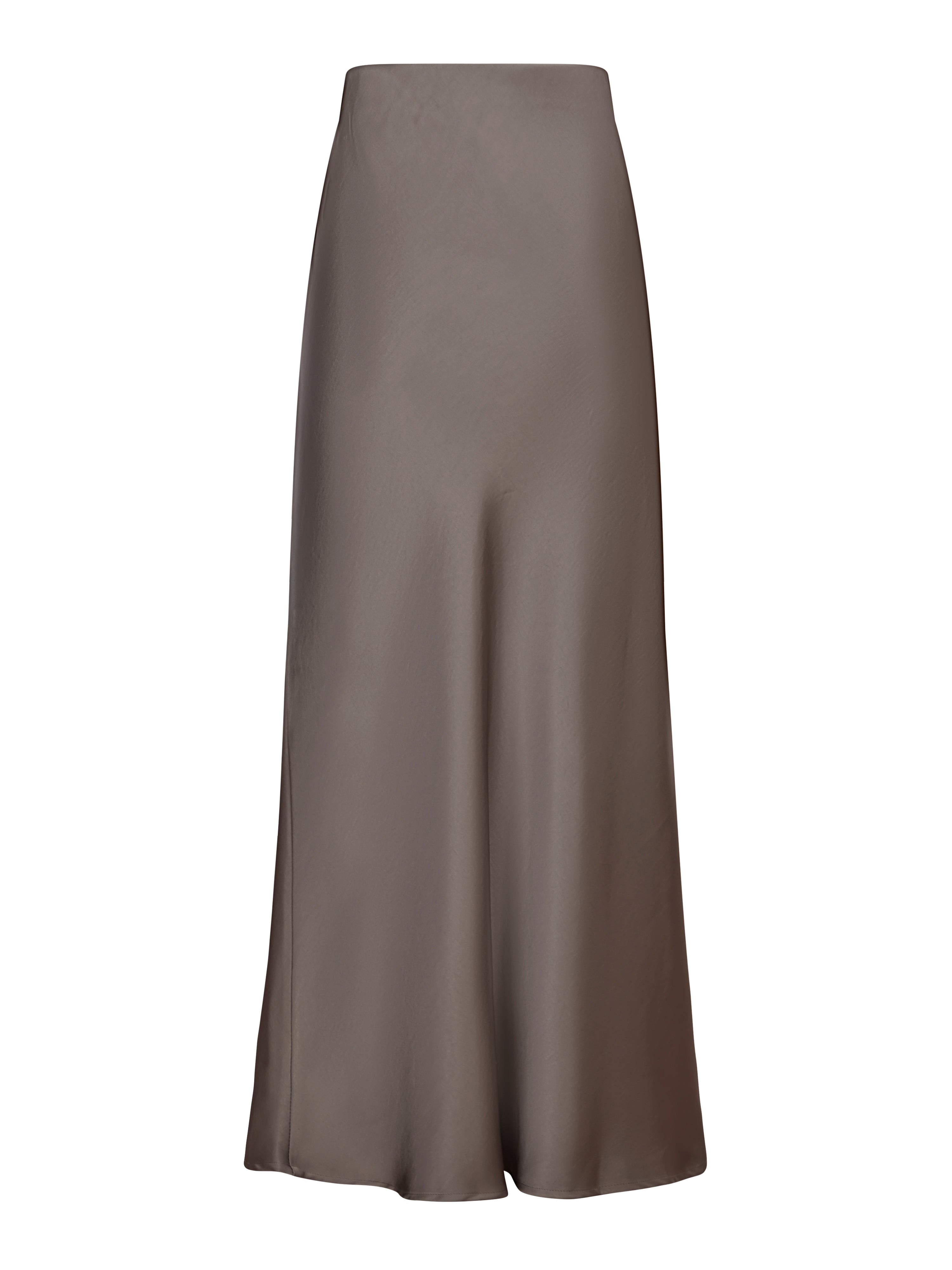 Bahne Studio  Audrey Satin nederdel - Warm Grey