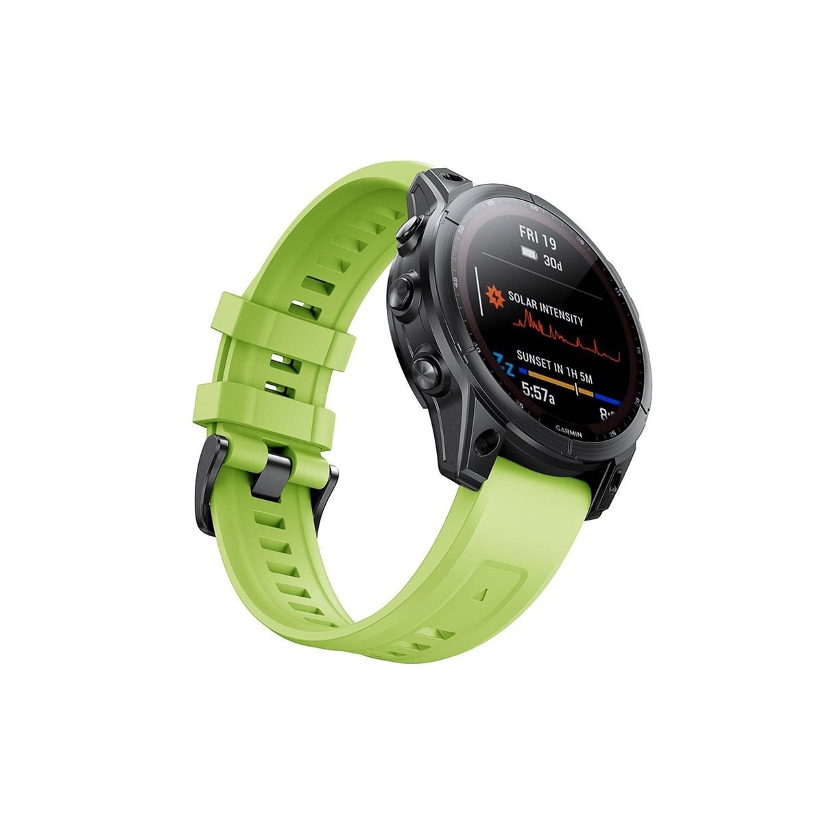 Sport armbånd Garmin Fenix 7S - Grønn
