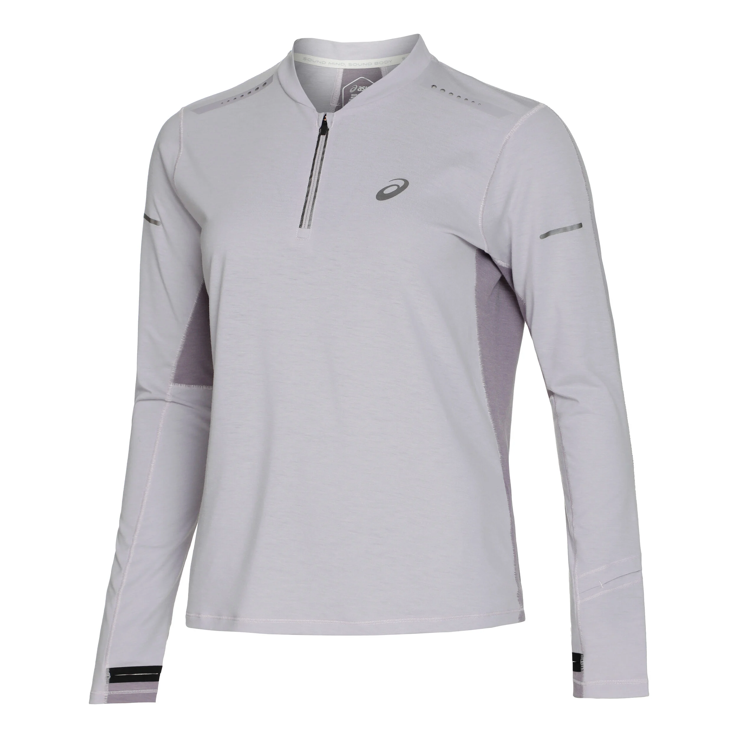 ASICS Metarun Half-Zip Top De Course Femmes - Lilas , Violet